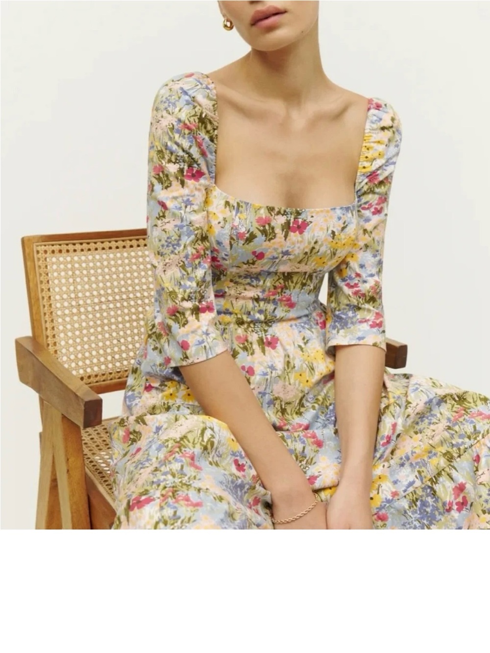 Reformation Cyprus Dress Countryside